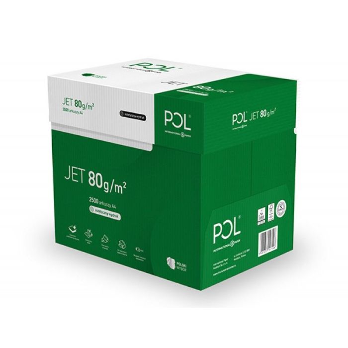 Copier paper IP POL JET, A4, class A, 166CIE, 80 gsm, 500 sheets