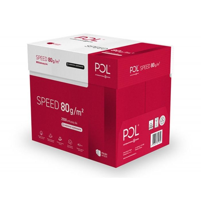 Copier paper IP POL SPEED, A4, class C, 153CIE, 80 gsm, 500 sheets
