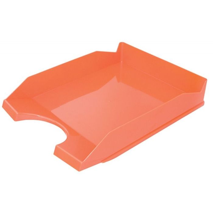 KONTORSPRODUKTER Skrivbordslåda, polystyren/PP, A4, orange