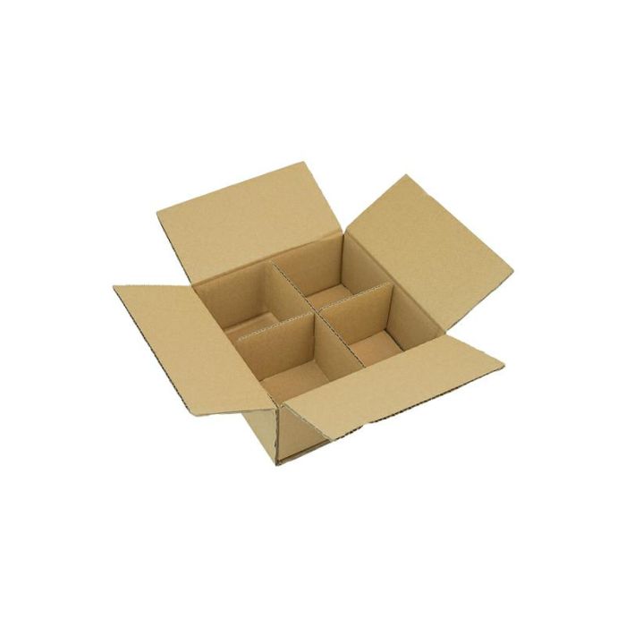 Karton 175x175xH 70mm 3W op.30szt. idealny na 4 słoiki 235ml