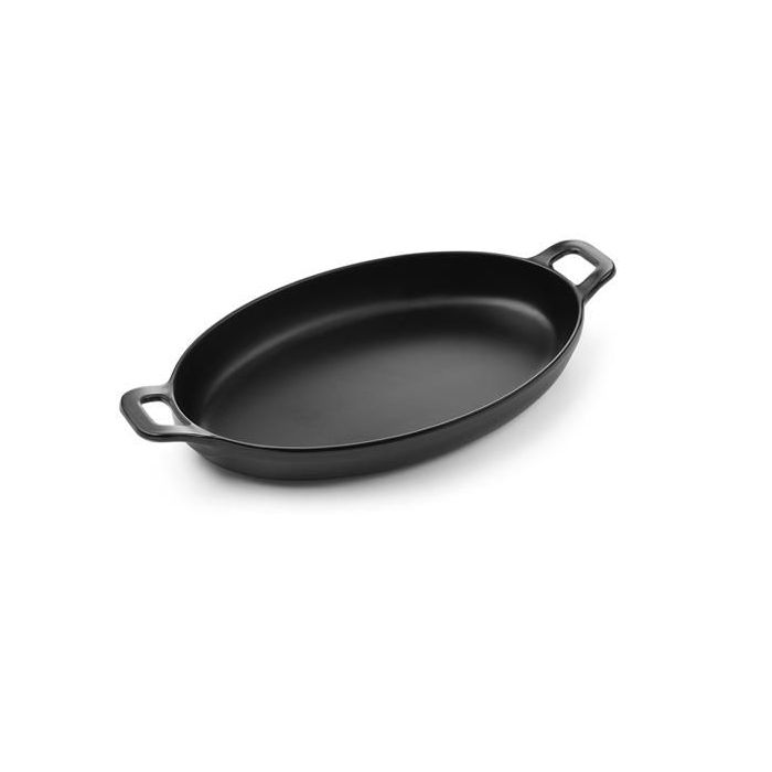 Little Chef Mini svart oval kastrull 263x140 mm - kod 564554