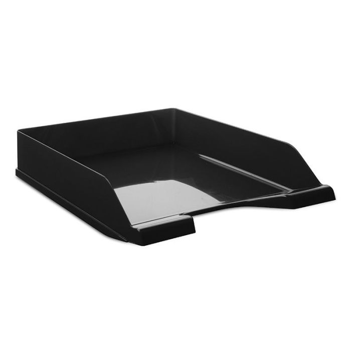 DONAU Skrivbordslåda, polystyren/PP, A4, standard, svart