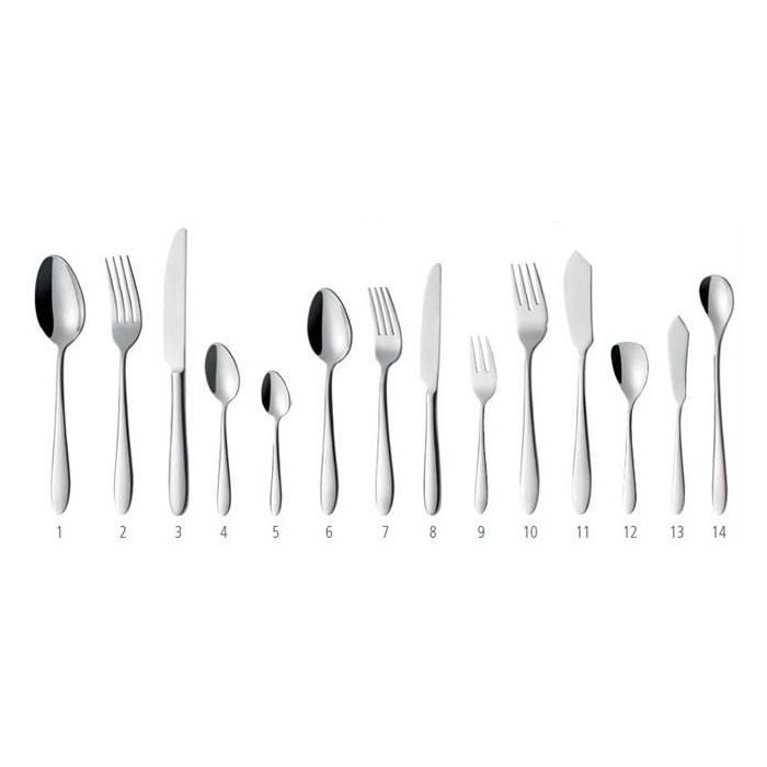 Jazz Cutlery Fish Knife - Set of 6 pieces Jazz Cutlery Fish Knife - Set of 6 pieces