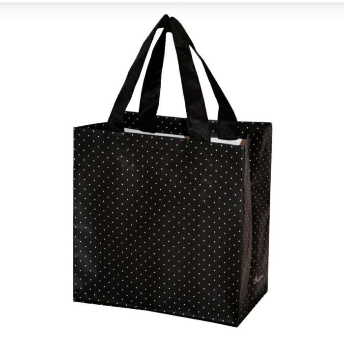 Mini Shopping Bag in Black