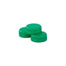 Cap fi.38 fixed green op.100pcs. (k/30) for PET bottles, TnP