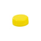 Cap fi.38 fixed yellow op.100pcs. (k/30) for PET bottles, TnP