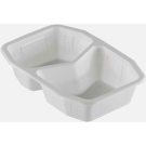 T W 215/148/2 H50 G poj.zgrzew op.312szt. 940ml, wysokość 5cm, biały, dwudzielny HMR