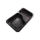 DUNI Baseline container 1/4 GN op.384pcs 260x158x43mm black, 2-part