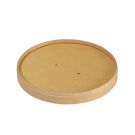 Miska fi.150mm KRAFT POKRYWKA op.50szt powleczenie PLA (k/5) PFAS Free