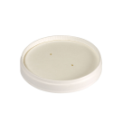 Miseczka PAP/PLA biała POKRYWKA op.25szt. śr. 90mm (k/16) Duni BioPak