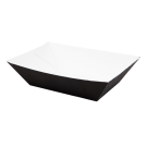 Black tray 1200ml 11,9x7,9x5,5cm pack of 100 (box/10) THEPACK