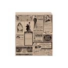 Greaseproof brown paper bags 23x25,5cm TIMES a.500pcs. PFAS Free