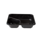 T B 227/178/2C H5 GWP sealing containers op.50szt height 5cm black, bipartite COLT-2, smooth TnP (k/8) REUSABLE