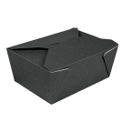 Pudełko TAKEOUT BOX 19,6x14x9cm 2880ml czarne, op.50szt. (k/4)