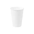 PAP/BIO cup SW 180ml white op.100 pcs. (k/25) dia.70mm. 6oz. PLASTIC FREE