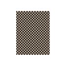 Papier pakowy 38+0 28x34cm kratka czarna kraft op.1000szt. tłuszczoodporny (k/4) PFAS Free