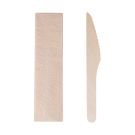 Wooden Gift Box, 4 wrappers, pack of 350, knife + napkin