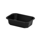 T B 160/112/1 H45 G förslutningsbar op.528st kapacitet 350/500ml höjd 4,5cm svart, ofodrad, slät Small Catering