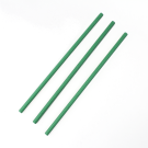 Słomki papierowe śr.6mm dł.19,7cm ZIELONE op.100szt. (k/55) TnG