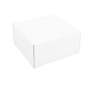 Pudełko 25x25x12 biało/brązowe op.50szt. TnG (P942)