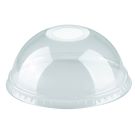 Dekiel do kubka PET 0,2-0,3l  śr. 78mm, wypukły z dziurą, op. 50 sztuk