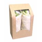 Pudełko wrap/tortilla z oknem, op.50szt.152x95x54mm (k/12)