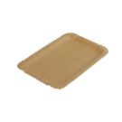 Paper tray brown NATURE TnG 13x20cm, price per package 100pcs