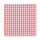 Napkins 33x33 VICHY red grid, 1/4, pack of 30 pcs.