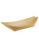 FINGERFOOD - wooden bowl 19xh.10cm boat", 50 pieces"