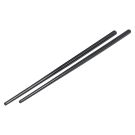 Melamine sushi chopsticks black 27 cm 10 pairs
