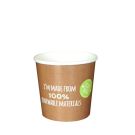 Pojemnik pap. 600ml PLANT PE FoodToGo 21oz, op. 25szt , śr. 114,8mm