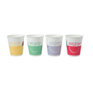 Kubek PAP/PE DW 400ml Enjoy op.25szt SUP (k/20) śr.90mm, tłoczony, mix kolorów