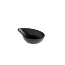 FINGERFOOD - DROP bowl dia 10x6,5x2,4 cm black melamine