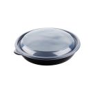 FastPac rund behållare 1000ml svart 23x4cm op. 25 st