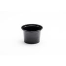 Container, PP Dip, Sauce, Tasting Cup 100ml B black TnP, 100 pieces