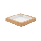 SUSHI box 25x25x5cm op.50szt. kraft (P10277)