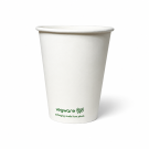 PAP/PLA cup SW 250ml Green Leaf 50pcs. (k/20) dia.80mm, biodegradable SUP