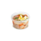 PRESTIPACK 750ml transparent soup container, a50pcs.