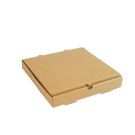 Pizza boxes 26x26cm, 100pcs straight corners h=4cm, grey-grey Wave E TnP