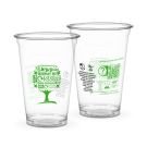 PLA cups fi 96mm 400ml Green Tree 50pcs, biodegradable, 16oz (k/20) SUP