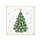Serwetki 33x33cm PAW GWIAZDKA op.20szt (k/12) Frosty Tree