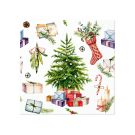 Serwetki 33x33cm PAW GWIAZDKA op.20szt (k/12) Christmas at Home
