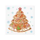 33x33 cm PAW STAR Napkins, pack of 20 (case of 12) Ginger Christmas
