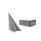 Napkins 40x40cm Airlaid gray fleece op. 50 pcs