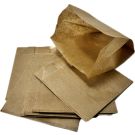 Torebka frytki 110x100x60mm brązowe BN op.1000szt małe BN 32+8PE