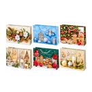 Decorative bags T6 Christmas set 33, 30/23cm, pack of 10pcs.