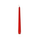 Candle cone 25 cm red, diameter 2.2 cm, 50 pieces