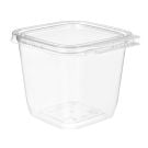 Container TS4024 PET square with seal 700ml pack 225 pieces.