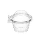 Cup PET 0,25l with seal, convex lid, diameter 110mm, price per 672 pieces