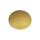 Złoto-biały krążek pod tort śr.32cm op.50szt 2000g